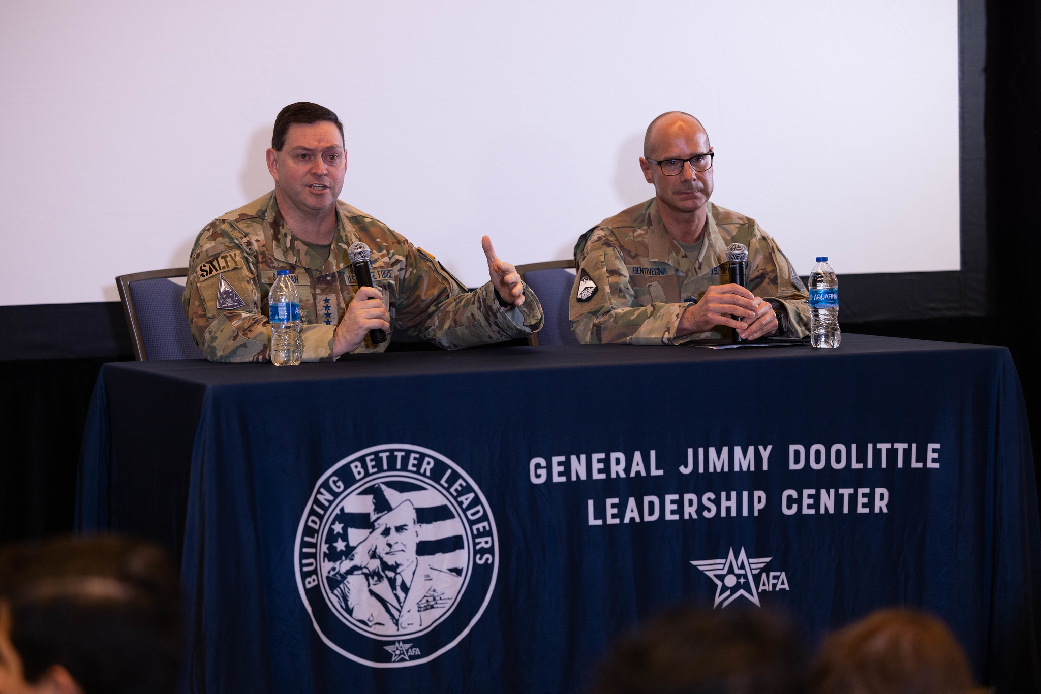 CSO, CMSSF Mentor 200+ Cadets at Doolittle Leadership Center Workshop 