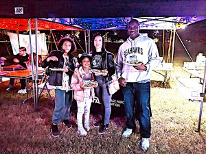 Steele Chapter Brings Halloween Fun to Bolling with F2 Grant