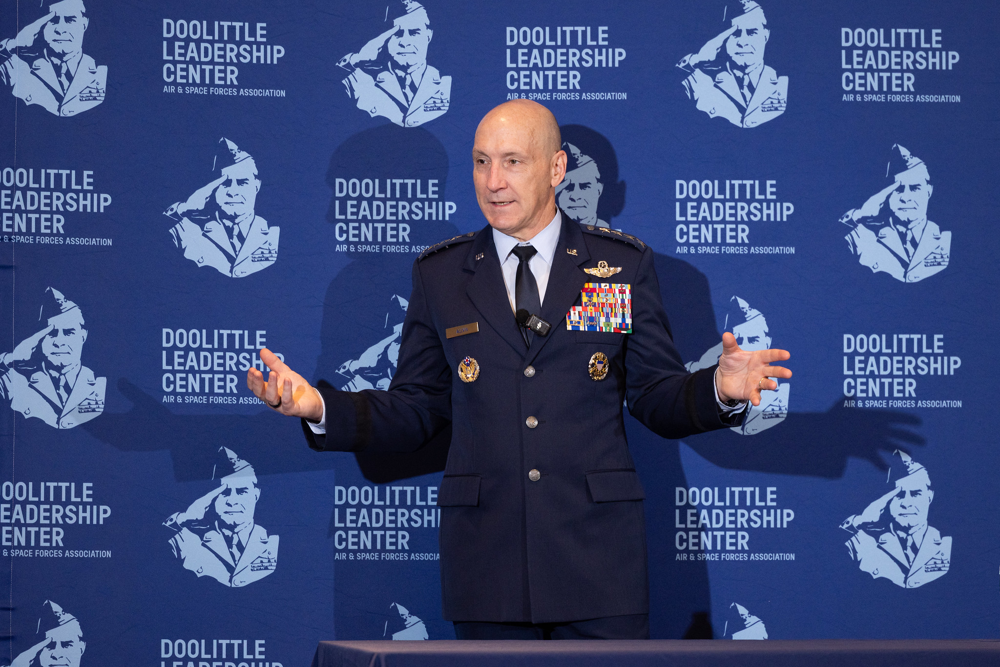 Outgoing CSAF Passes on Leadership Tenets to 150+ Cadets 