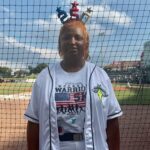 Swamp Fox VP Throws First Pitch to Honor Wounded Airmen & Guardians